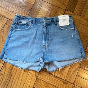 Abercrombie High Rise Mom Shorts